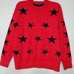 DCFJ Design Clothes For Jesus Star Red Sweatshirts Streetwear